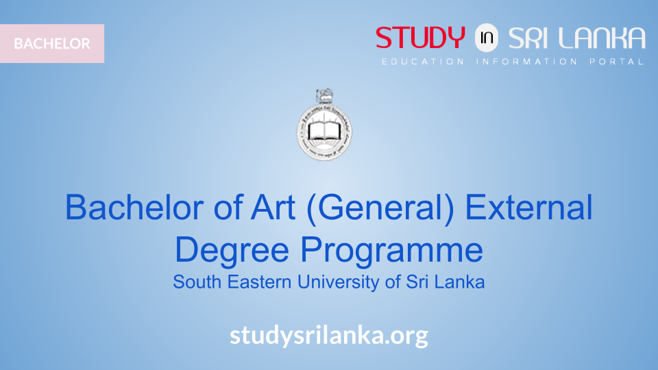 BA External Degree - SEUSL - 2023