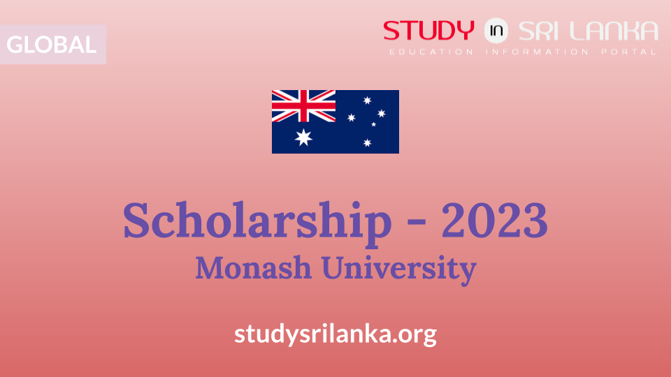 Monash University Scholarships - 2023