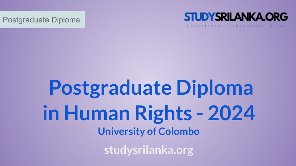 Postgraduate Diploma In Human Rights Uoc 2024 25