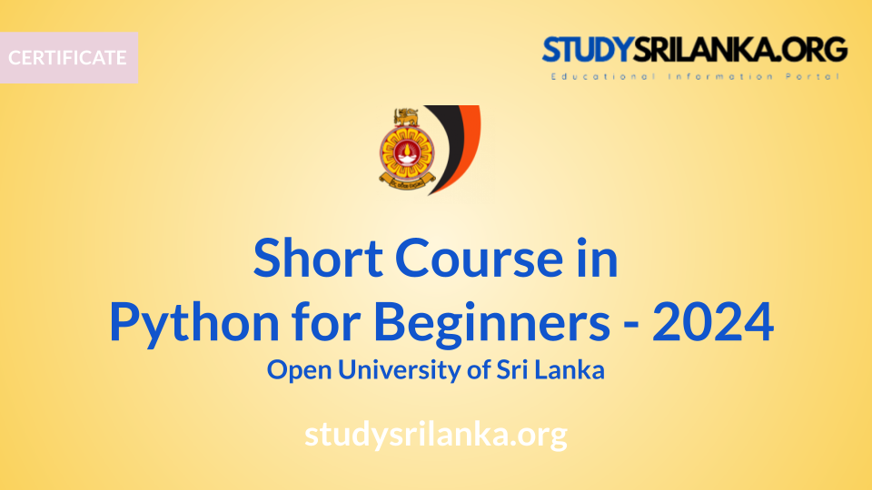 Short Course In Python For Beginners OUSL 2024   Featured Images New LOGO 2023 12 15T220935.709 